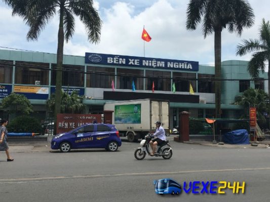 bến xe niệm nghĩa hải phòng